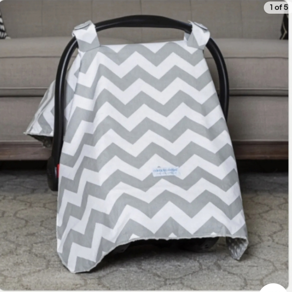 Carseat Canopy gray White